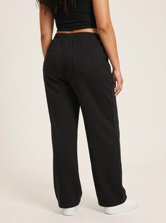 Drawstring Jogging Pants worn