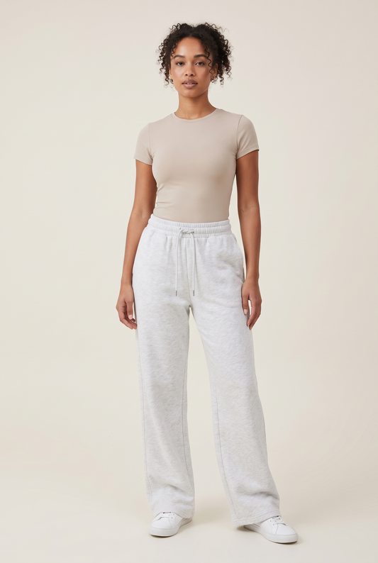 Drawstring Jogging Pants full look