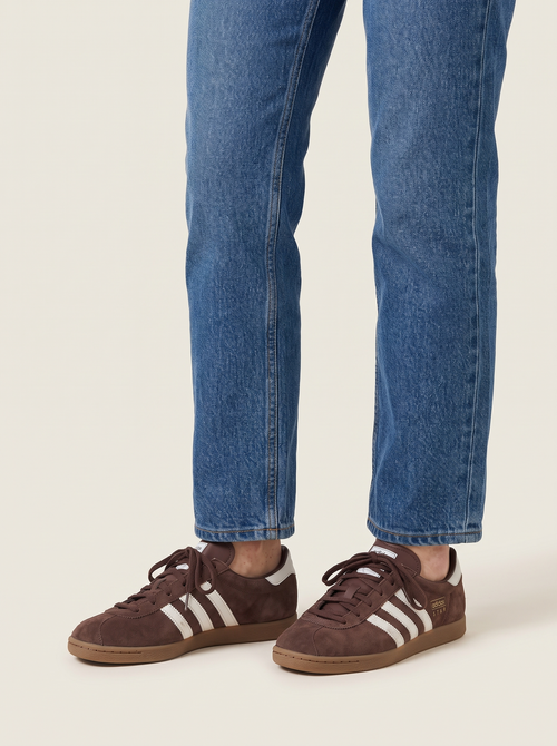 Retro Low-Top Terrace Sneakers worn