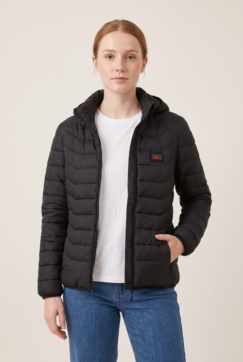 USB Heated Jacket worn